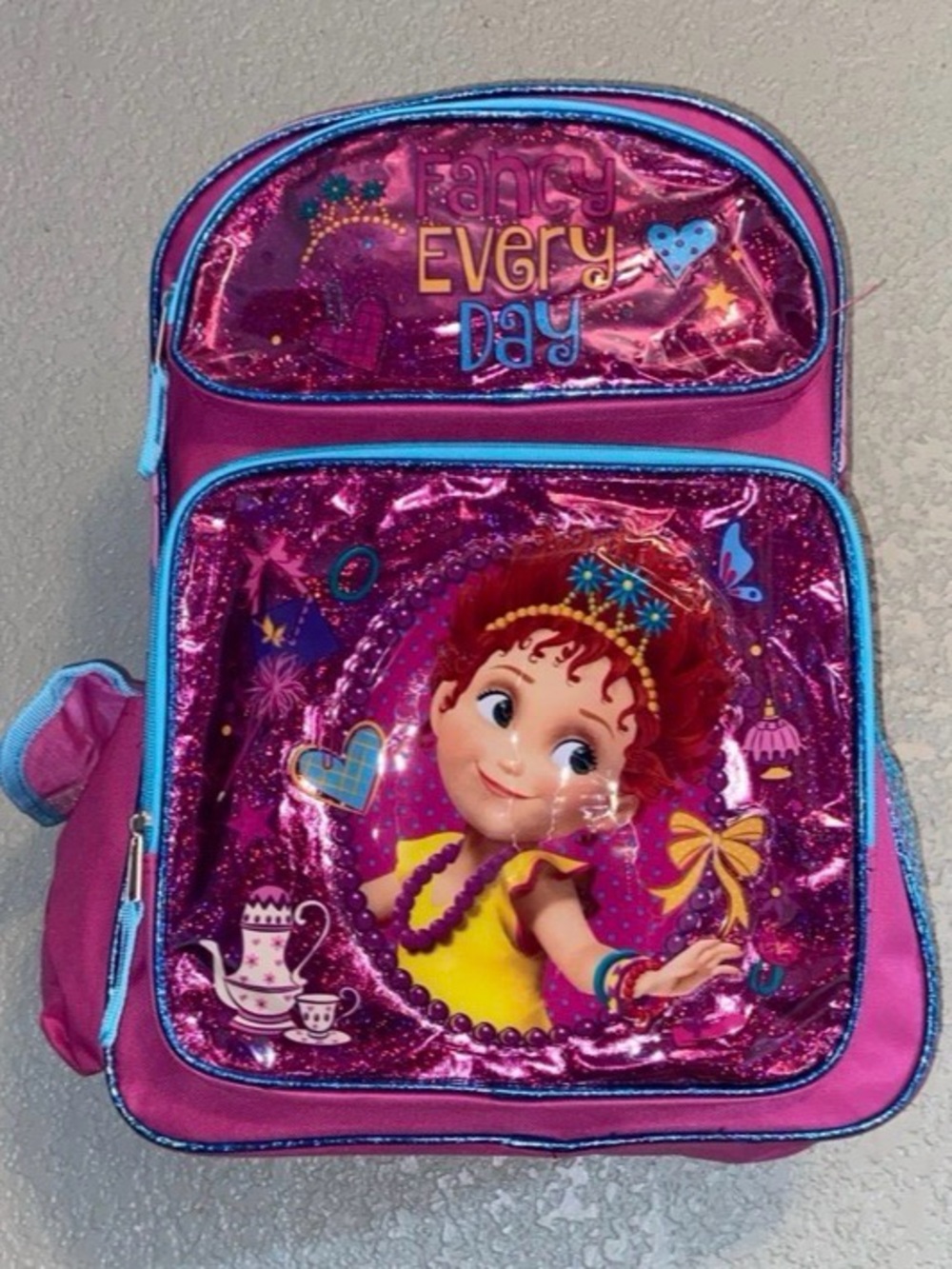 Disney -Fancy Nancy- Reinforced Large School Backpack 16”H x 12”W x 5”D